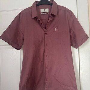 MEN'S FATHER SONS STRETCH SLIM FIT SHORT SLEEVED SHIRT
